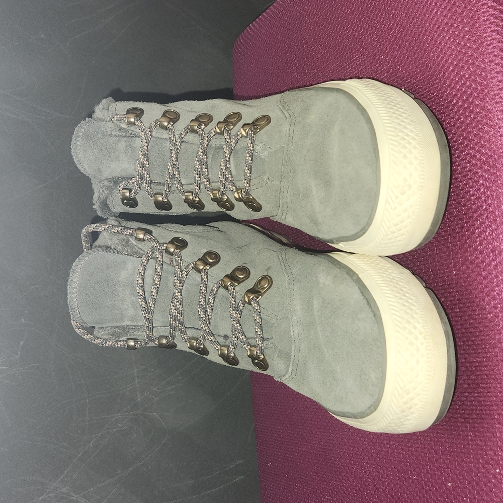 Converse CT All Star High Top Women's Ember Boots Thunder/Egret 557934c Size 7.5